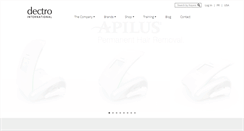 Desktop Screenshot of dectro.com